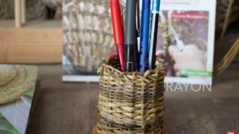 Un pot à crayon